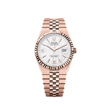 Rolex Land - Dweller New 2025 Release 127335 Rose Gold Land Dweller 40mm White Dial 127335 - WatchesOff5thWatch
